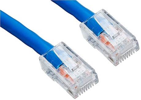 C2G 04099 Cat6 Cable - Non-Booted Unshielded Ethernet Network Patch Cable, Blue (25 Feet, 7.62 Meters)