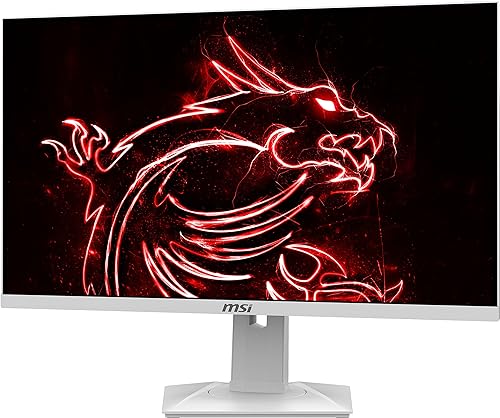 MSI 27” White QHD (2560 x 1440) Non-Glare with Super Narrow Bezel 170Hz 1ms G- Sync Compatible HDR Ready Rapid IPS Gaming Monitor (OPTIX G274QRFW)