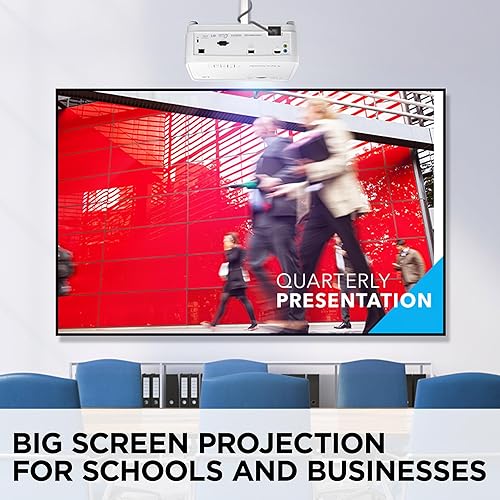 ViewSonic LS630W 4500 Lumens DLP WXGA Laser Projector with 1.3x Optical Zoom, H/V Keystone, 360 Degrees Projection and LAN Control