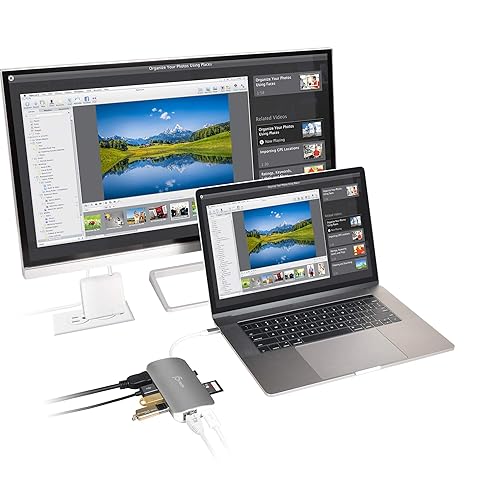 j5create USB C Hub Adapter Multi-Monitor 10-in-1 Port Docking Station 4K HDMI, VGA, Ethernet, USB 3.0, MicroSD, SD, USB-C 3.1 + Power Delivery | for PC, Laptop, Tablet, Display Connection