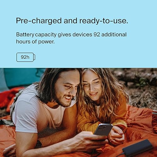 Belkin BoostCharge 3-Port Power Bank 20K PD 20W for iPhone 16, 16 Plus, 16 Pro, 16 Pro Max, 15, 15 Plus, 15 Pro, 15 Pro Max, 14, AirPods and More - Travel-Friendly w/ 12in USB-C to USB-C Cable - Black 3 - Port