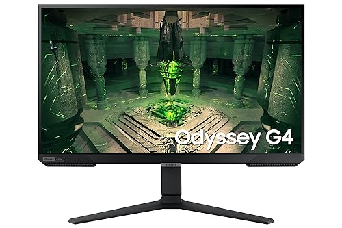 Samsung Odyssey G4 27" 1080p HD IPS LED FreeSync Gaming Monitor (LS27BG402ENXGO) - Black