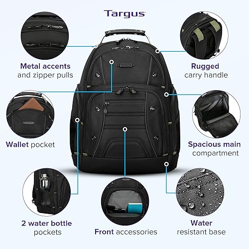 Targus 15-16” Drifter Essentials Backpack (TBB63805GL), Classic, One Size, Regular