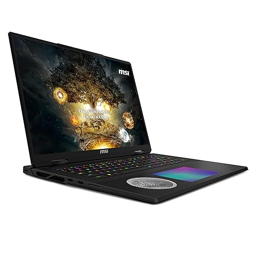 MSI Titan 18 HX Dragon Edition Norse Myth 18 UHD+ 120Hz Mini LED Gaming Laptop, Intel Core Ultra 9-285HX, RTX 5090, 96GB (48GB*2) DDR5 6400MHz, 2TB Gen5x4 + 4TB(2TB*2) Gen4x4 NVMe PCIe SSD, Win11 Pro