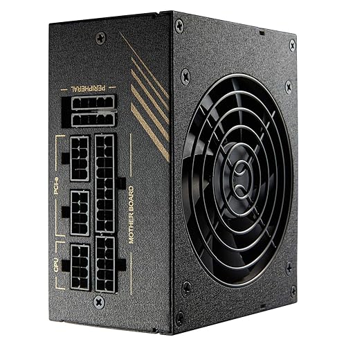 FSP Mini ITX Solution/SFX 12V / Micro ATX 80 Plus Gold Certified Full Modular Gaming Power Supply Series Group (650W)