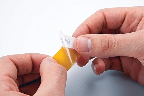 Brady M21-1250-427 14' Length, 1.25 Width, B-427 Self-Laminating Vinyl, Black on White/Translucent Color BMP 21 Mobile Printer Label