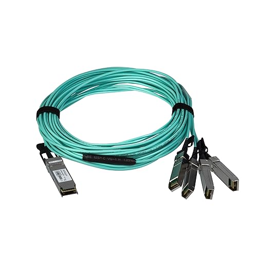 StarTech.com StarTech.com AOC Breakout Cable for Cisco QSFP-4X10G-AOC7M - 7m/23ft 40G 1x QSFP+ to 4X SFP+ AOC Cable - 40GbE / 40Gbps QSFP Plus Transceiver Module Active Optical Fiber - C9300 C3850 23 ft (7 m)