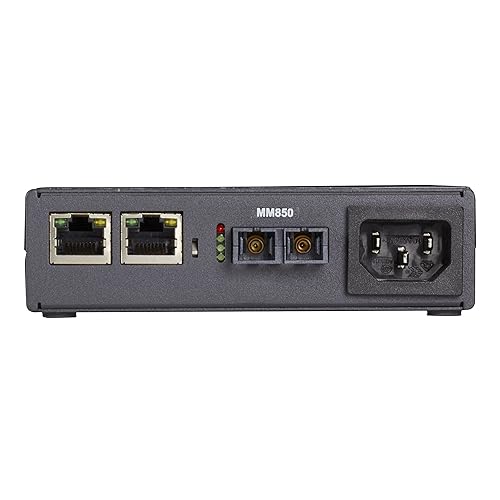 Black Box Gb ETH MED Conv 2-10/100/1000 COP 100/1000 MM FBR 850nm 0.5km SC
