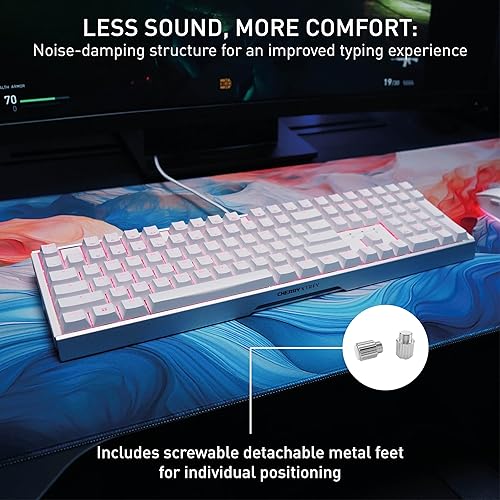 CHERRY XTRFY MX 3.1 Mechanical Wired Gaming Keyboard | New MX2A Switches | MX Red