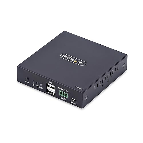 StarTech.com HDMI KVM Receiver Over IP Network for The IH2006 Product Series, 4K 60Hz, Keyboard/Video/Mouse, Receiver Only
