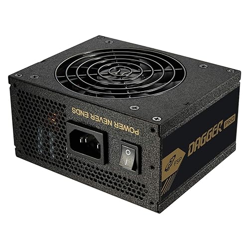 FSP Mini ITX Solution/SFX 12V / Micro ATX 80 Plus Gold Certified Full Modular Gaming Power Supply Series Group (650W)