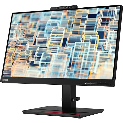 Lenovo ThinkVision T22v-20 21.5" Full HD WLED LCD Monitor - 16:9 - Raven Black