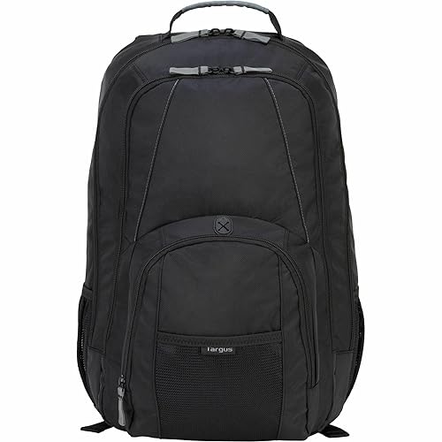 Targus Groove Backpack Case Designed for 17 Inch Laptops CVR617 (Black) 17 Inch Black