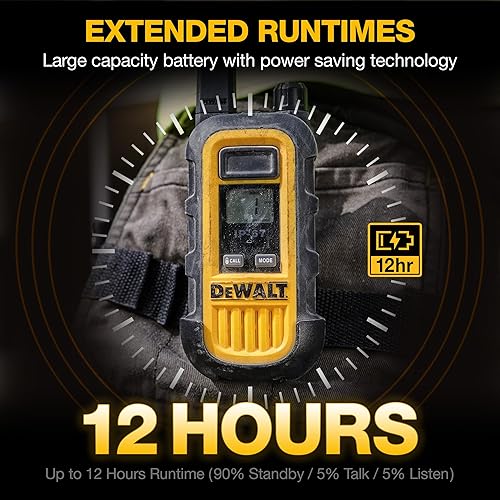 DXFRS300 35-Mile 1-Watt Heavy-Duty Walkie Talkies