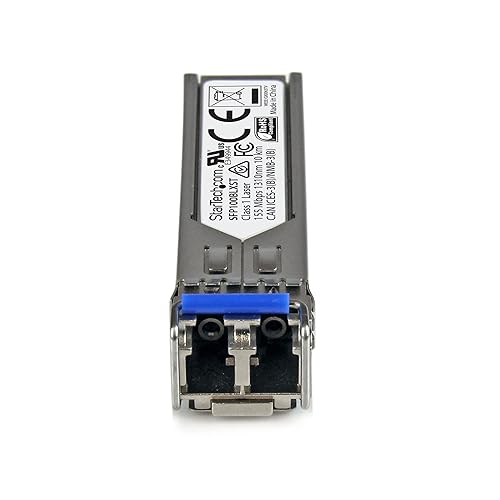 StarTech.com MSA Uncoded Compatible SFP Module - 100BASE-LX - 100MbE Single Mode Fiber (SMF) Optic Transceiver - 100Mb Ethernet SFP - LC 10km - 1310nm - DDM (SFP100BLXST) 100Base-LX Single
