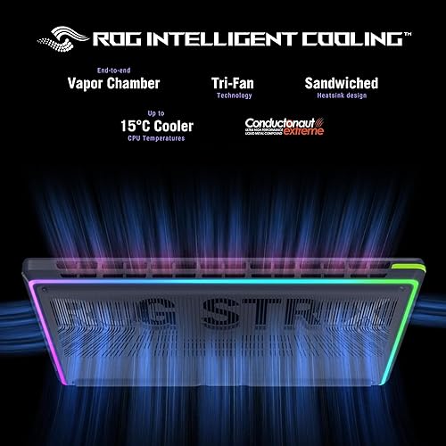 ASUS ROG Strix G16 (2025) Gaming Laptop, 16” ROG Nebula 16:10 2.5K 240Hz/3ms, NVIDIA® GeForce RTX™ 5070Ti, Intel® Core™ U9 HX, 32GB, 1TB, G615LR-DS96-CA