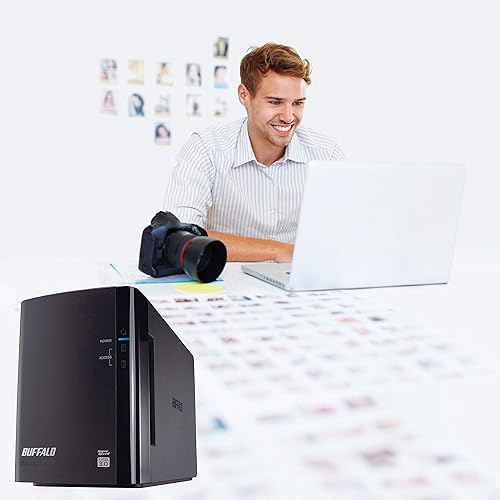 Buffalo DriveStation Duo USB 3.0 2-Drive 8 TB Desktop DAS (HD-WH8TU3R1)
