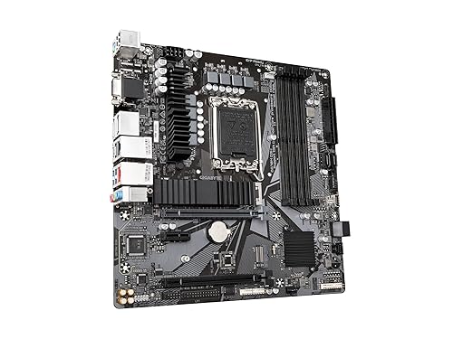 GIGABYTE Q670M D3H (LGA1700/ Intel/ Q670/ M-ATX/ DDR5/ Dual M.2/ PCIe 4/ USB 3.2 Gen2 Type-C/Intel 2.5GbE LAN/Motherboard)
