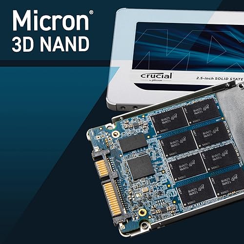 Crucial MX500 2TB Serial ATA III 2.5 Inch Internal Solid State Drive