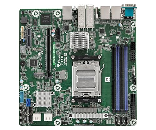 ASRock Rack Server Motherboard B650D4U3-2L2Q/BCM Micro-ATX AMD EPYC™ 4004 and AMD Ryzen™ 9000/8000/7000 Series Dual SFP28 (25GbE)