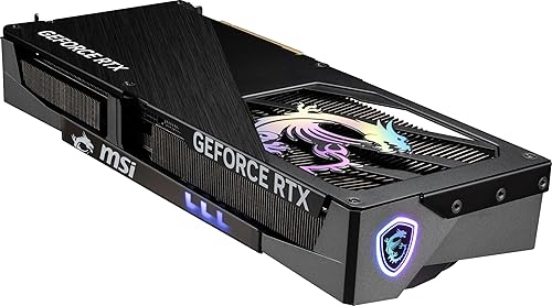 MSI Gaming RTX 5070 12G Gaming Trio OC White Graphics Card (12GB GDDR7, 192-bit, Extreme Performance: 2625 MHz, DisplayPort x 3 2.1a, HDMI 2.1b, NVIDIA Blackwell Architecture)