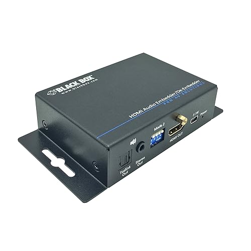 Black Box Network Services Audio Embedder and De-embedder Hdmi 2.