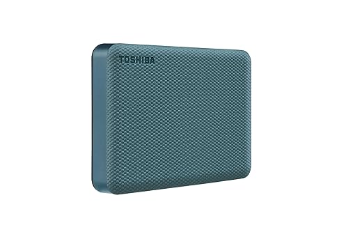 Toshiba Canvio Advance 4TB Portable External Hard Drive USB 3.0, Green - HDTCA40XG3CA Backup 2.0 Green 4TB