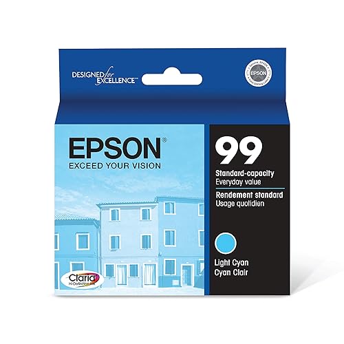 Epson T099520-S 99, Light Cyan Ink Cartridge