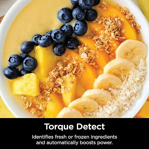 Ninja TB201C Detect Power Blender Pro, BlendSense Technology, For Smoothies, Shakes & More, 1800 Peak Watts, 72 oz. Pitcher, Blender, Black Blender Only