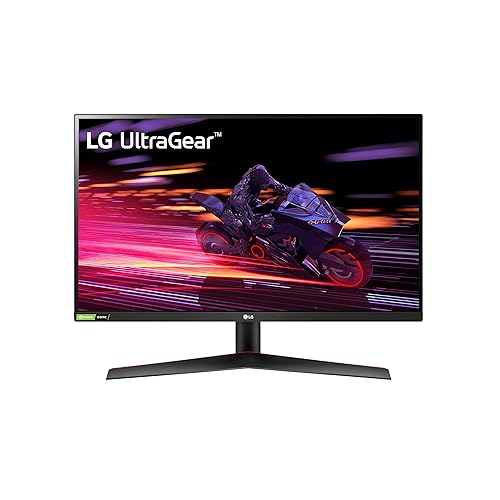 LG 27GP700-B 27” Ultragear FHD (1920 x 1080) IPS Gaming Monitor w/ 1ms Response Time & 240Hz Refresh Rate, NVIDIA G-SYNC Compatible with AMD FreeSync Premium, Ultra-Thin Bezel, HDMI x2, Black Tilt