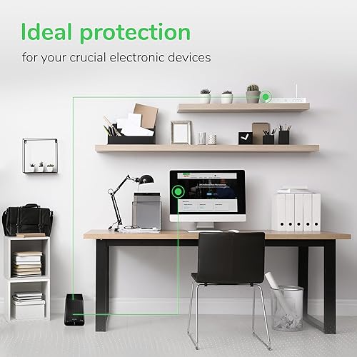 Schneider Electric APC UPS 425VA UPS Battery Backup & Surge Protector, APC UPS BackUPS (BE425M) 425 VA No USB Charging