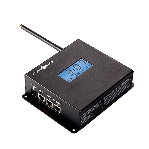 Pyramid TimeTrax SyncRF Wireles Clocks in a Box Digital Bundle (WSCBD-5)