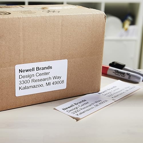 DYMO Authentic LabelWriter Standard Shipping Labels for LabelWriter Label Printers, White, 2-1/8'' x 4'' (30323), 6 Rolls of 220