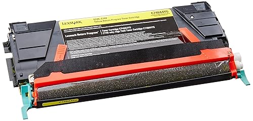 Lexmark C746A4YG Laser Printer Toner Cartridge Yellow