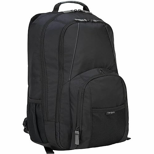 Targus Groove Backpack Case Designed for 17 Inch Laptops CVR617 (Black) 17 Inch Black