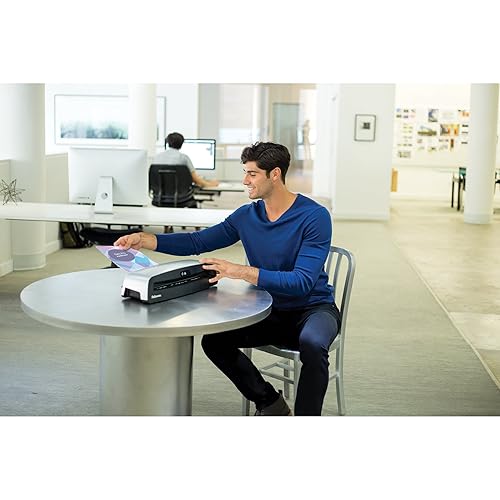 Fellowes Neptune3 Advanced 4-Roller Laminator -7 mil Lamination Thickness, Silver, Black, 4.6 x 20 x 5.5, 5721401