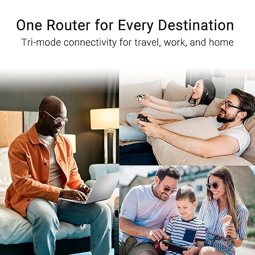 ASUS RT-AX50 Go Dual-Band WiFi 6 Portable Travel Router, 1500 Mbps, 4G/5G Tethering, Public WiFi (WISP) Mode, VPNs, RV/Cruise/Mobile, USB-C Powered, Pocket Size, Easy Setup WiFi 6 | AX1500