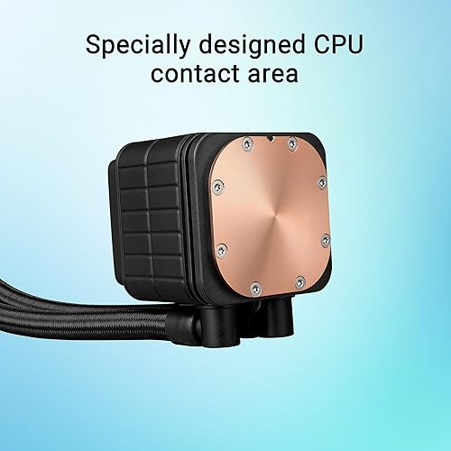 ASUS Prime LC 240 ARGB All-in-one AIO CPU Liquid Cooler AMD: AM5 & AM4 Intel: LGA 1851, 1700, 1200, 115x Specially Designed CPU Contact Area, finned Channels, Infinity Mirror, pre-Installed ARGB Fans