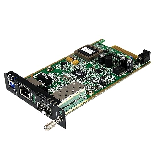 Startech.com Gigabit Ethernet Fiber Media Converter Card Module with Open Sfp Slot - 1 X Network (r Open SFP Gigabit LC (Module)