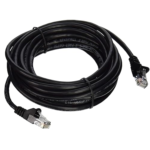 Belkin 15ft CAT5E Black Patch Cord Snagless