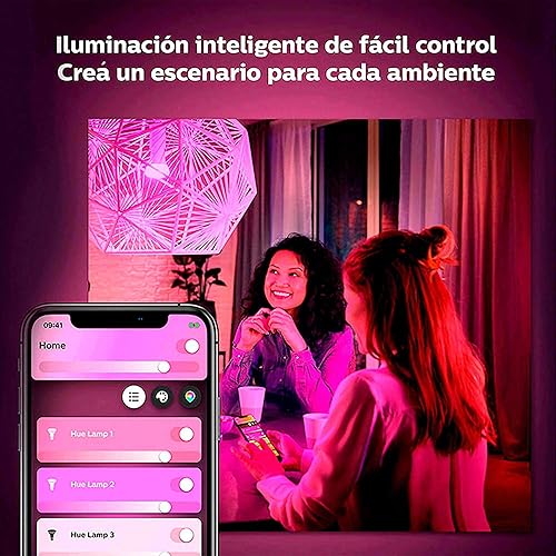 Philips Hue MR16 Smart LED Bulb White and Color Ambiance (2 Pack)