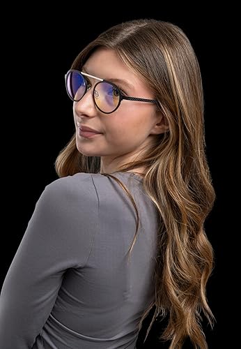 GUNNAR - Premium Blue Light Blocking Glasses - Strata Collection - Gaming and Computer Glasses Pacifica Clear Tint