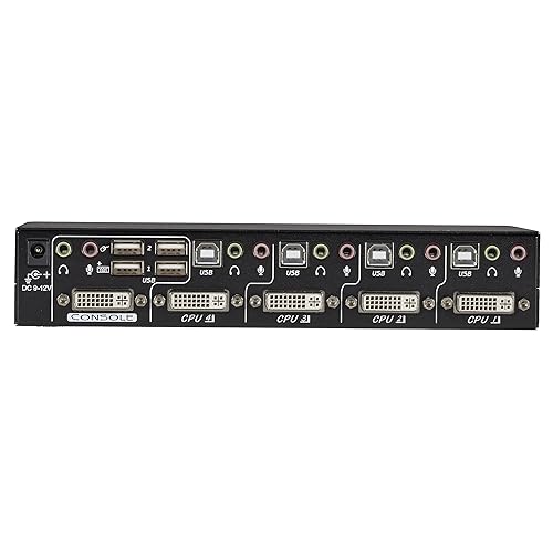 Black Box ServSwitch DT DVI 4-Port with Emulated USB Keyboard/Mouse