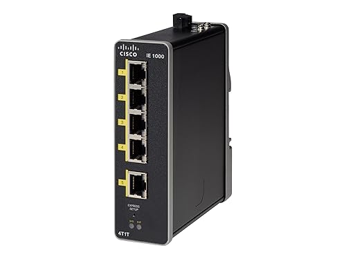 Cisco IE-1000-4T1T-LM Industrial Ethernet Switch