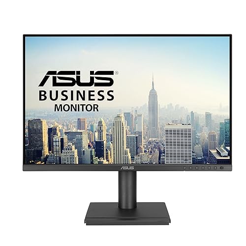 ASUS 24” Docking Monitor (BE248CFN) – WUXGA (1920x1200), IPS, 100Hz, Frameless, USB-C Docking, RJ45, Speakers, Height Adjustable, HDMI, Daisy-Chain, Eye Care, Wall Mountable, 3 yr Warranty