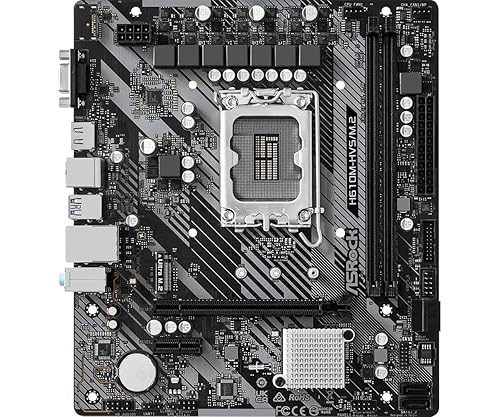 ASRock H610M-HVS/M.2 Motherboard (LGA 1700/2xDDR4/HDMI/VGA/M.2/USB 3.2)