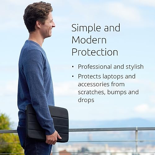 Kensington EQ 16 Laptop Sleeve - Protective with Internal Padded Compartment to Protect Your Laptop or Tablet, Made from 60% Post-Consumer Recycled Polyester - for Devices Up to 16 (K60395WW)