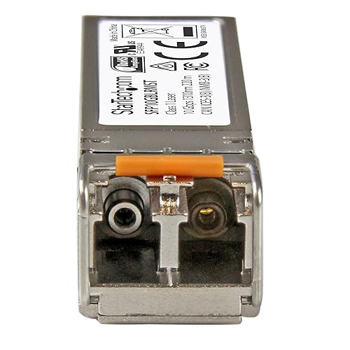 StarTech.com MSA Uncoded Compatible SFP+ Module - 10GBASE-LRM - 10GbE Multi Mode Fiber (MMF) Optic Transceiver - 10GE Gigabit Ethernet SFP+ - LC 200m - 1310nm - DDM (SFP10GBLRMST) 10GBase-LRM Single