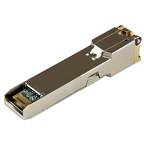 StarTech.com Extreme Networks 10301-T Compatible SFP+ Module - 10GBASE-T - SFP+ to RJ45 Cat6/Cat5e - 10GE Gigabit Ethernet SFP+ - RJ-45 30m - (10301-T-ST) 30m (98.4ft) 10 Gbps Copper