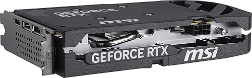 MSI Gaming RTX 5050 8G Shadow 2X OC Graphics Card (8GB GDDR6,128-bit, Extreme Performance: 2617 MHz, DisplayPort x3 2.1a, HDMI 2.1b, NVIDIA Blackwell Architecture)